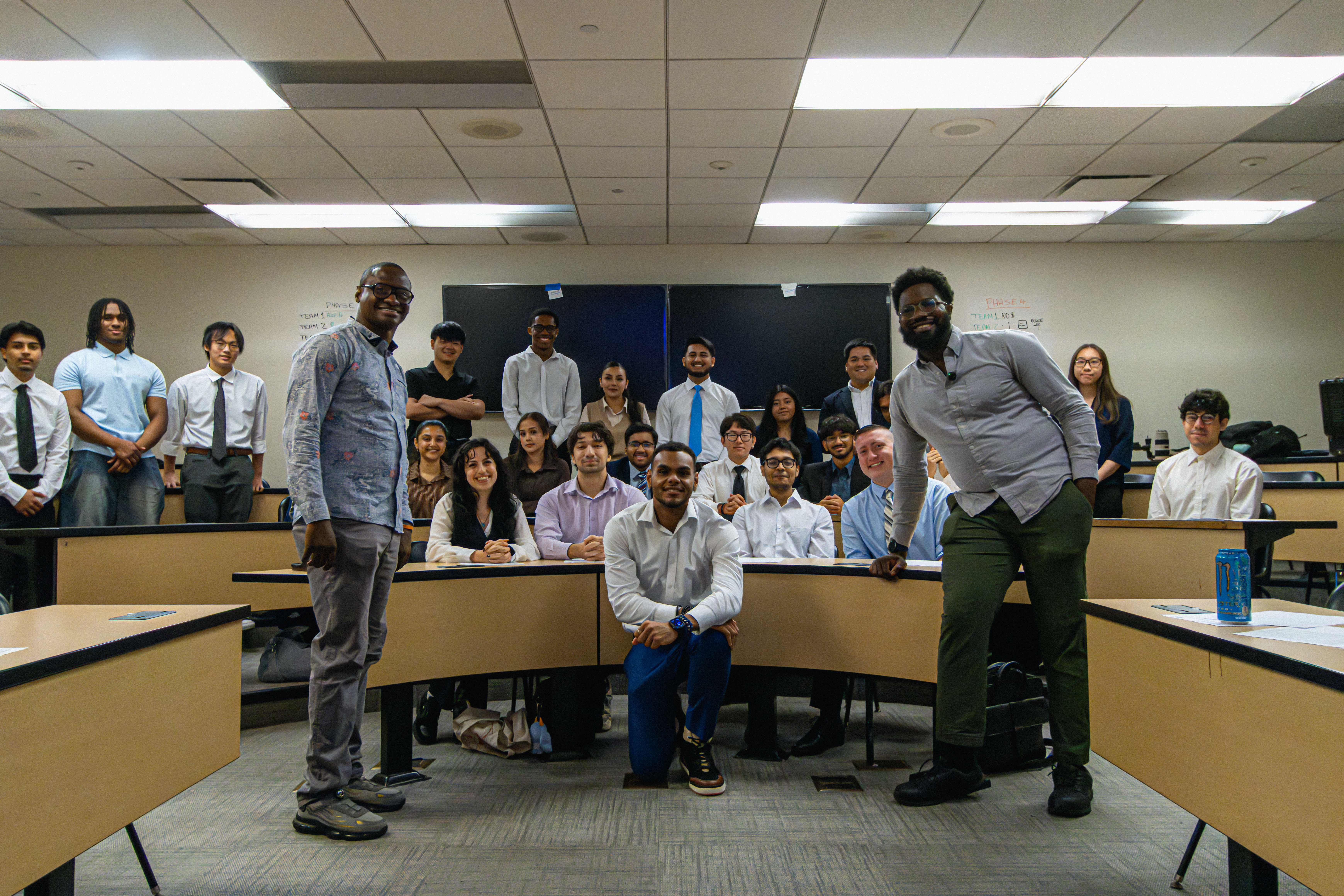 Participants, facilitators, and Baruch College staff at the OPERATION DANGER CLOSE pilot exercise on August 13, 2026